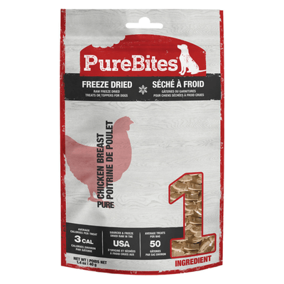 Freeze Dried Dog Treat - Chicken Breast - J & J Pet Club - Purebites