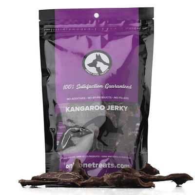 Kangaroo Jerky - 56 g - J & J Pet Club - Only One Treats