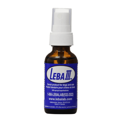 LEBA 3 Dental Spray For Dogs & Cats - 1 oz - J & J Pet Club - Leba