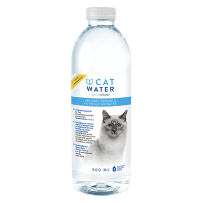 PH Balanced & Mineral-Free Cat Water (Urinary Formula), 500 mL - J & J Pet Club - Vet Water