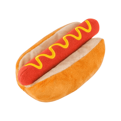 Plush Dog Toy - American Classic Collection - Hot Diggy Dog - J & J Pet Club - P.L.A.Y.
