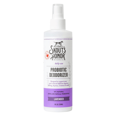 Probiotic Deodorizer For Dogs & Cats - Fragrance Lavender - 8 oz - J & J Pet Club - Skout's Honor