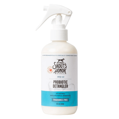 Probiotic Detangler For Dogs & Cats - Fragrance Free - 8 oz - J & J Pet Club - Skout's Honor