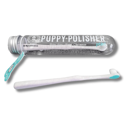 Puppy Polisher Pearl Eco Toothbrush (XS/S) - J & J Pet Club - Wag & Bright