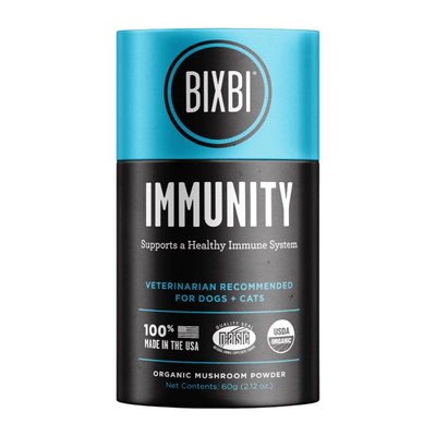 Supplement For Dogs & Cats - Organic Mushroom Powder - IMMUNITY - 60 g - J & J Pet Club - BIXBI