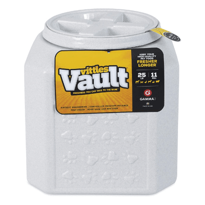 Vittles Vault Pawprint Outback Pet Food Storage Container - J & J Pet Club - Petmate