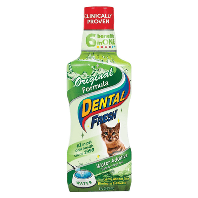 Water Additive For Cats - Original - 8 oz - J & J Pet Club - Dental Fresh