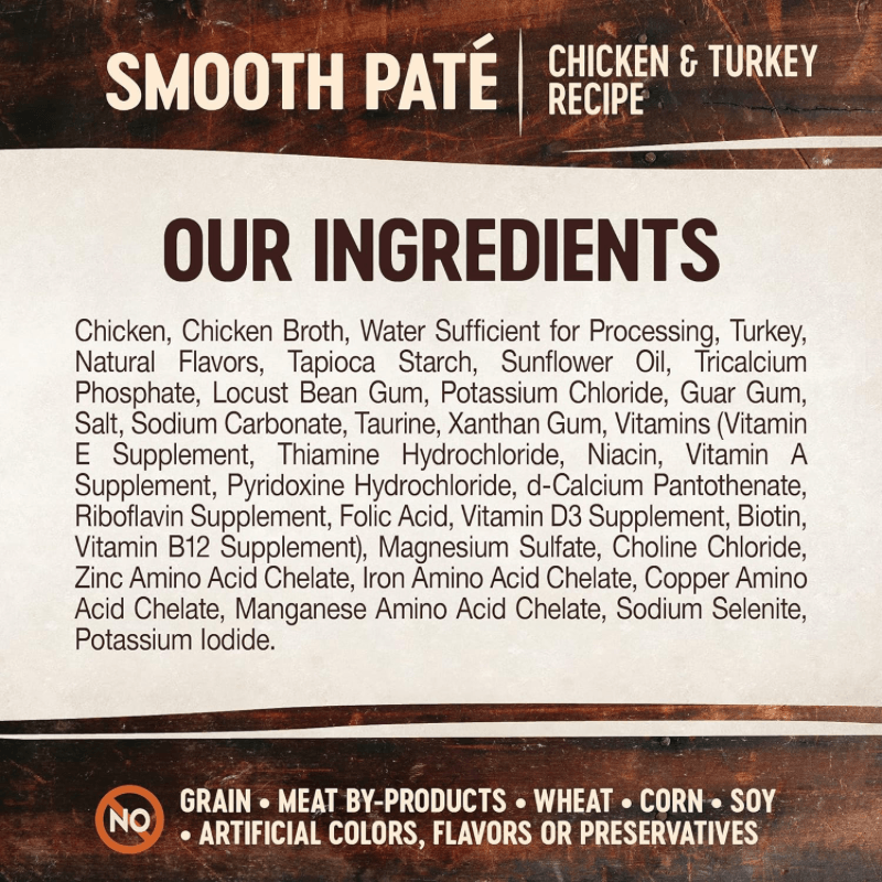Wet Cat Food - CORE Tiny Tasters - Smooth Paté - Chicken & Turkey Recipe - 1.75 oz pouch - J & J Pet Club - Wellness