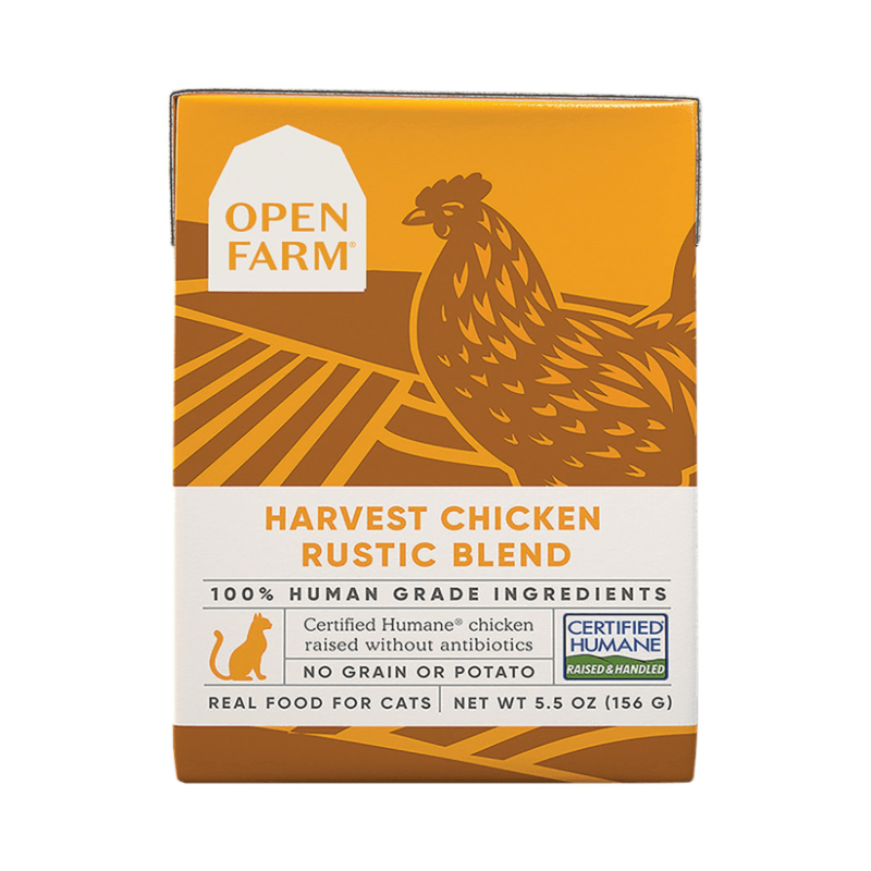 Wet Cat Food - Harvest Chicken Rustic Blend - 5.5 oz