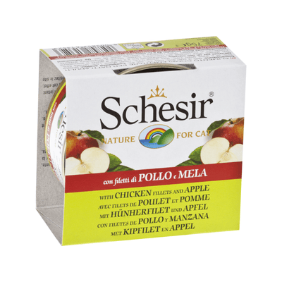 Wet Cat Food Topper - Chicken & Apple - 75 g - J & J Pet Club - Schesir