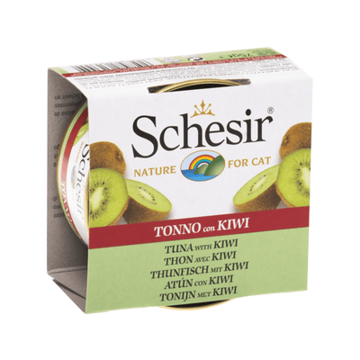 Wet Cat Food Topper - Tuna & Kiwi - 75 g - J & J Pet Club - Schesir