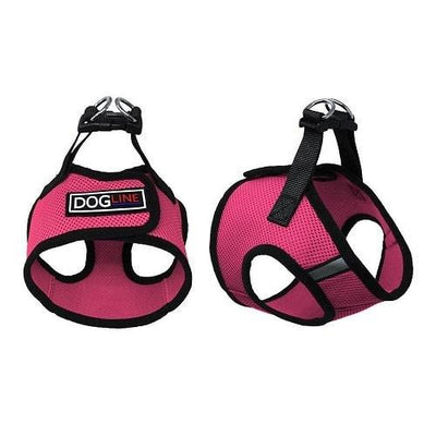 Boston Nylon Mesh Step-In Harness with Removable Velcro Patch - J & J Pet Club - Dogline