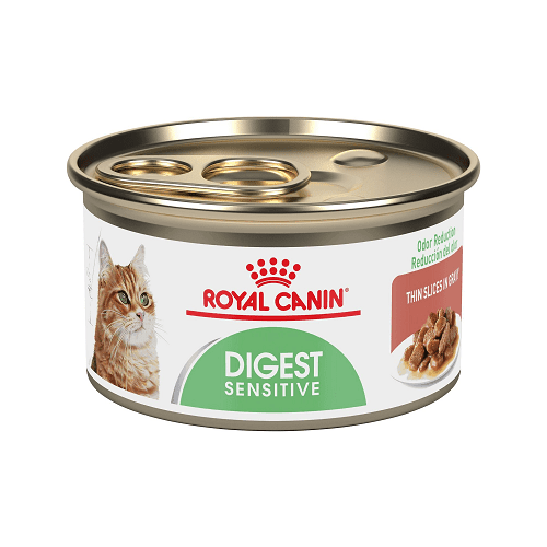 Canned Cat Food - Digest Sensitive - Thin Slices In Gravy - 3 oz - J & J Pet Club - Royal Canin