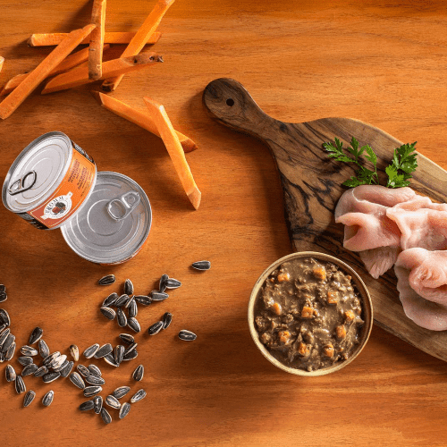 Canned Cat Food - FOUR STAR - Shredded Turkey in Gravy Entrée - 5.5 oz - J & J Pet Club - Fromm