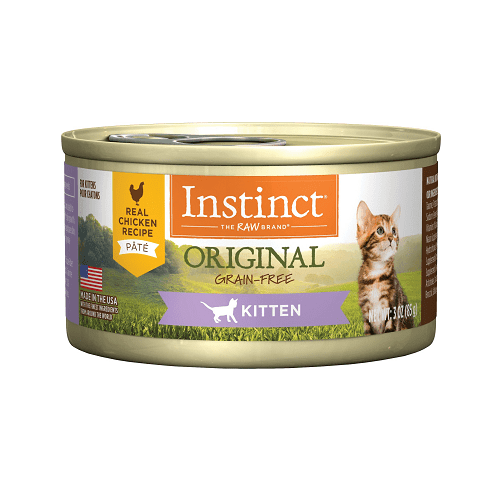 Canned Cat Food - ORIGINAL - Real Chicken Recipe For Kittens - J & J Pet Club - Instinct