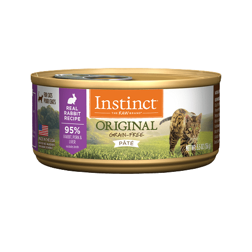 Instinct Original Real Rabbit Recipe Canned Cat Food 5.5 oz