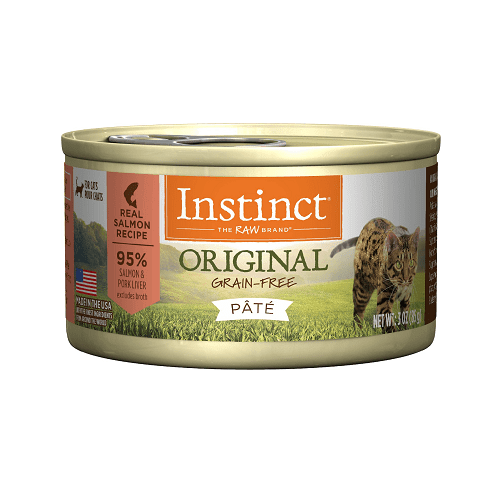 Canned Cat Food - ORIGINAL - Real Salmon Recipe - J & J Pet Club - Instinct