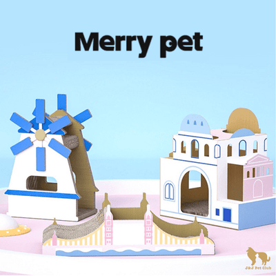 Cat Scratcher - Travel Around the World Series - J & J Pet Club - Merrypet