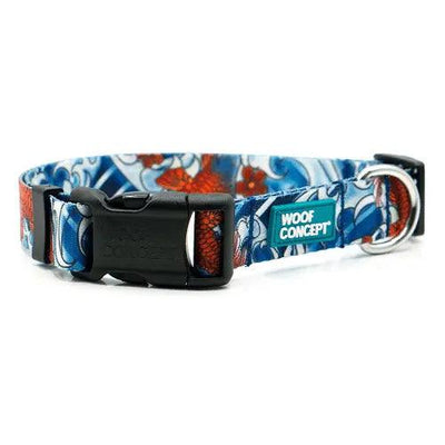 Dog Collar - IKONIC COLLECTION - Koi - J & J Pet Club - Woof Concept