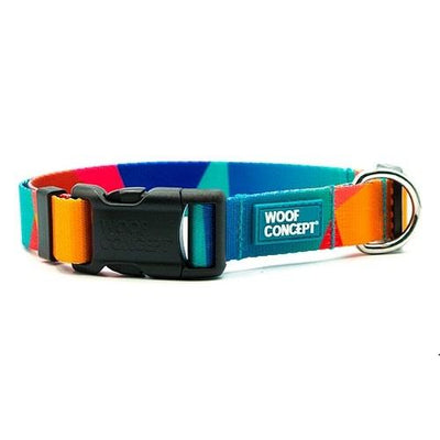 Dog Collar - IKONIC COLLECTION - Polygon 2 - J & J Pet Club - Woof Concept