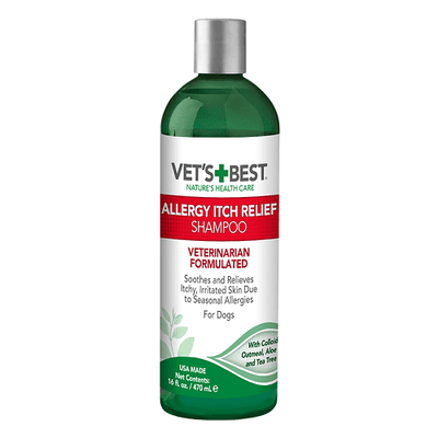 Dog Shampoo - Allergy Itch Relief - 16 fl oz - J & J Pet Club - Vet's Best