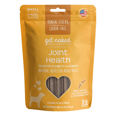 Dog Treat - Joint Health Dental Chew Sticks - J & J Pet Club - Get Naked