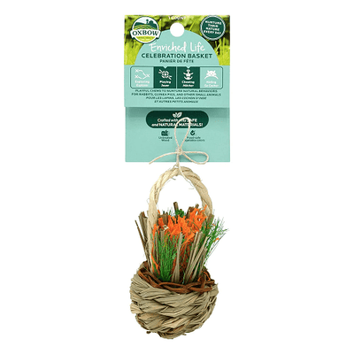 Enriched Life - Celebration Basket - J & J Pet Club - Oxbow