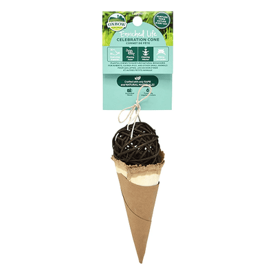 Enriched Life - Celebration Cone - J & J Pet Club - Oxbow