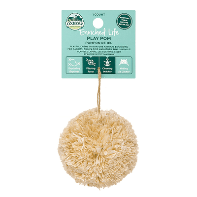 Enriched Life - Play Pom - J & J Pet Club - Oxbow