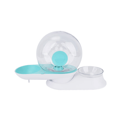 Pet Waterer with Food Bowl - Gravity - J & J Pet Club - McLOVIN'S