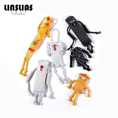 Primate Family Squeaky Toy for Dogs - J & J Pet Club - LINSLINS