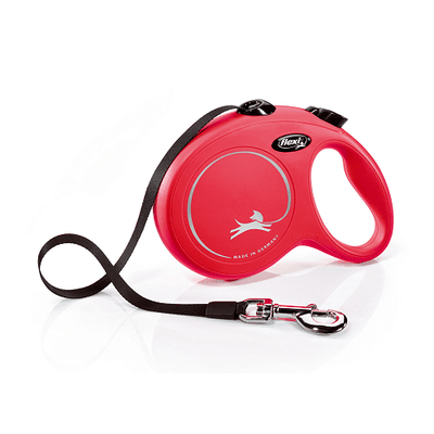 Retractable Leash - New Classic - L Tape 16 ft/5 m - J & J Pet Club - Flexi