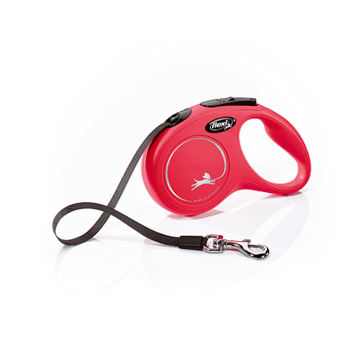 Retractable Leash - New Classic - S Tape 16 ft/5 m - J & J Pet Club - Flexi