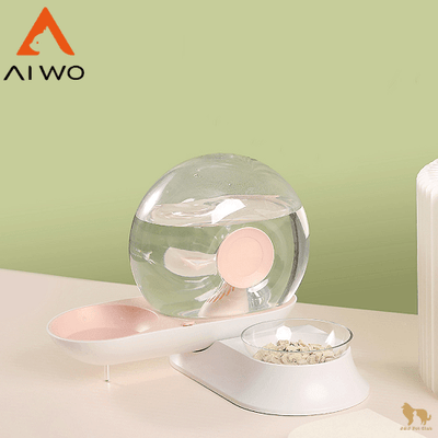 Snail Shape 2 in 1 Pet Self Feeder - J & J Pet Club - Aiwo