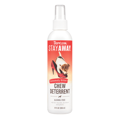 STAY AWAY Pet Chew Deterrent Spray - 8 oz - J & J Pet Club - TropiClean