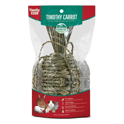 Timothy CLUB - Carrot - J & J Pet Club - Oxbow