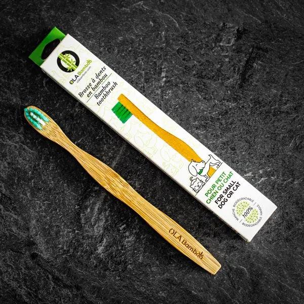 Toothbrush For Cats & Small Dogs - J & J Pet Club - OLA Bamboo