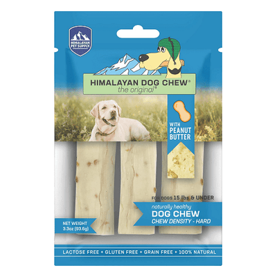 Yak Cheese Dog Chew - Peanut Butter - J & J Pet Club - HIMALAYAN PET SUPPLY