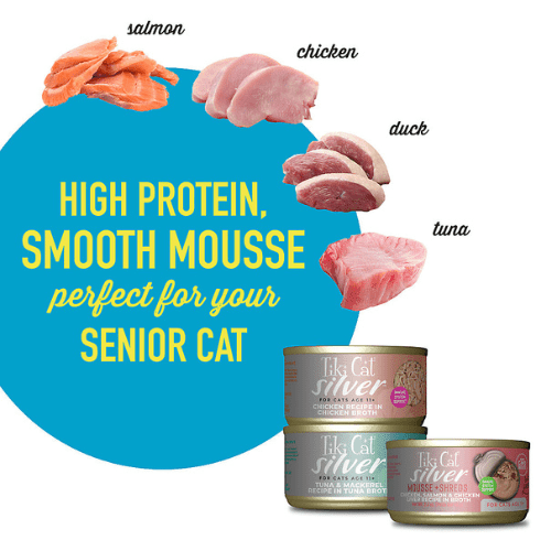 Tiki Cat Silver Series: Quality Wet Food for Senior Cats - J & J Pet Club