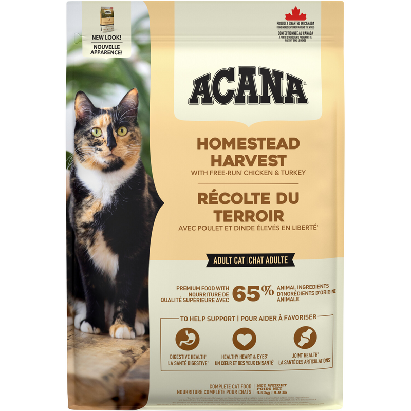 Dry Cat Food - Homestead Harvest - Adult