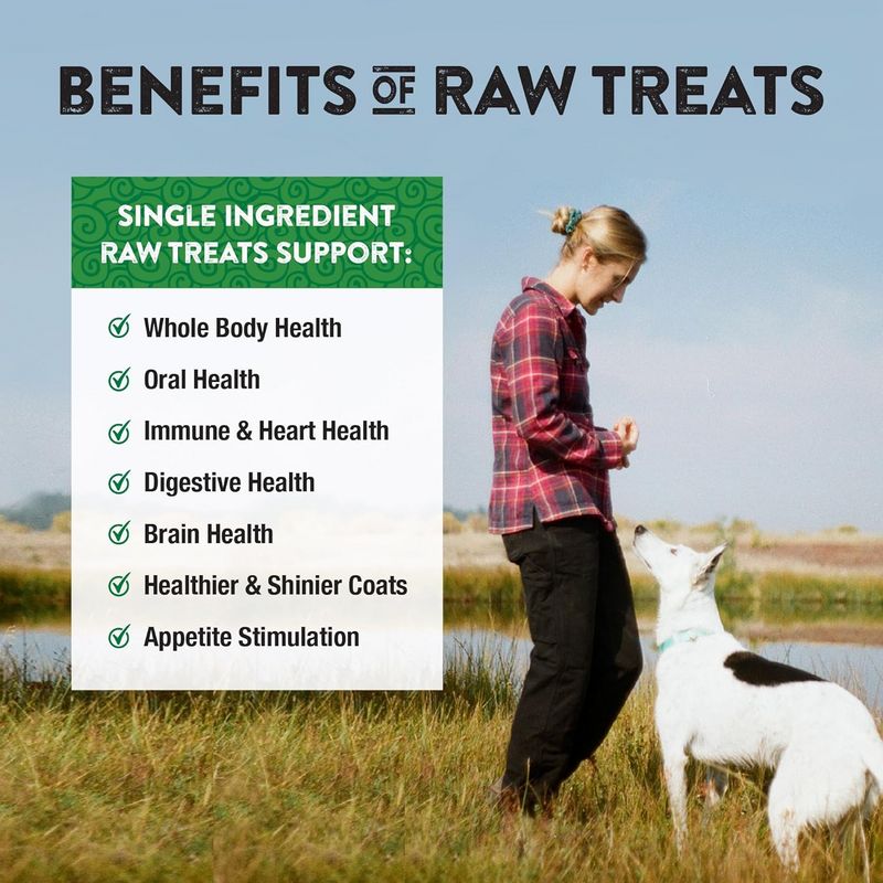 Freeze Dried Treat for Dogs & Cats - RAW REWARDS - Lamb Liver - 3 oz