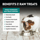 Freeze Dried Treat for Dogs & Cats - RAW REWARDS - Chicken Heart
