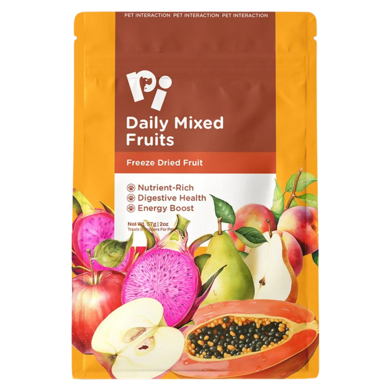 Freeze Dried Food Dog & Cat Food Topper - Daily Mixed Fruits - 57 g