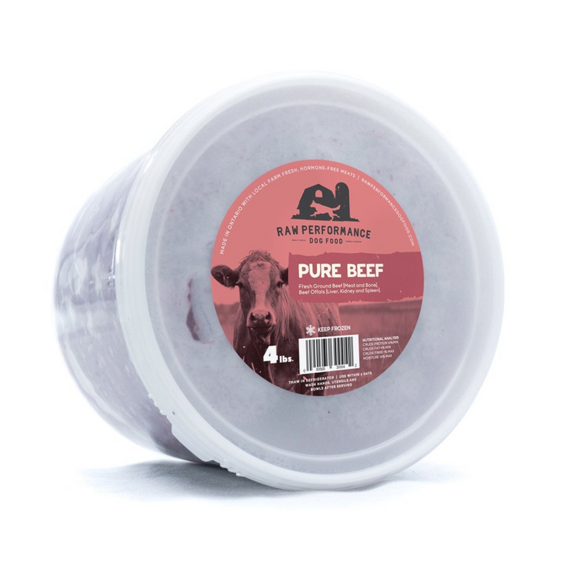 Frozen Raw Food - Pure Beef