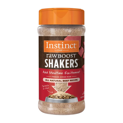 Freeze Dried Dog Food Topper - RAW BOOST SHAKERS - All Natural Beef Recipe
