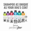 Dog Shampoo - PERFECTFUR - Curly & Wavy Coat - 16 fl oz