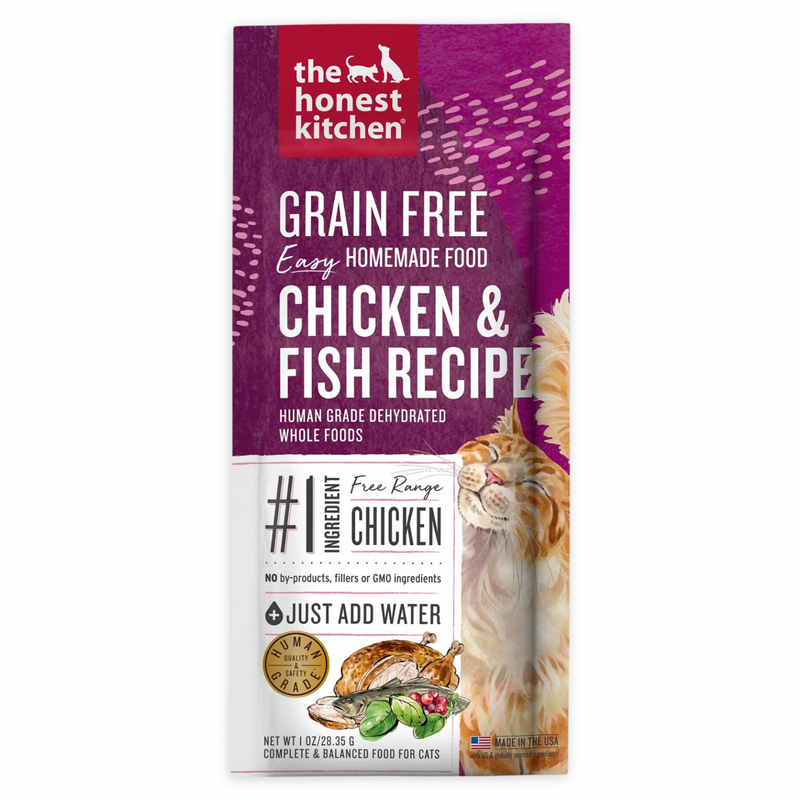 Dehydrated Cat Food - Grain Free Chicken & Fish Recipe