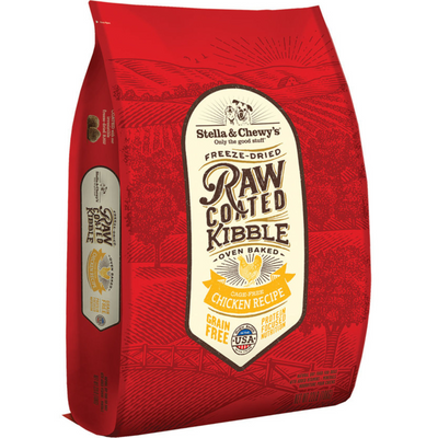 *Little Damaged* Dry Dog Food - Raw Coated - Grain Free - Chicken - 22 Lb (Please Use By 2027-04-14) *Pickup Only*
