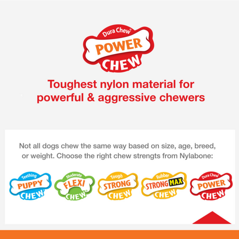 Dog Chewing Toy - POWER CHEW - Flavor Frenzy - Small, Triple Pack (Chili Cheese Dog & Popcorn & Cherry)