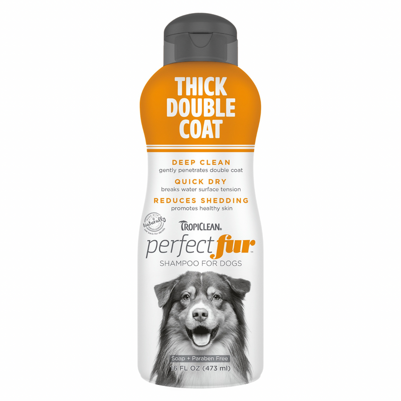 Dog Shampoo - PERFECTFUR - Thick Double Coat - 16 fl oz